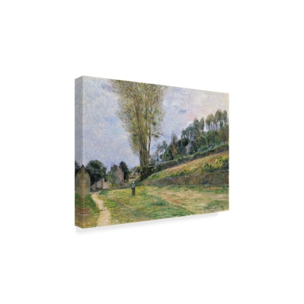 Paul Gauguin 'Street In Rouen' Canvas Art,18x24